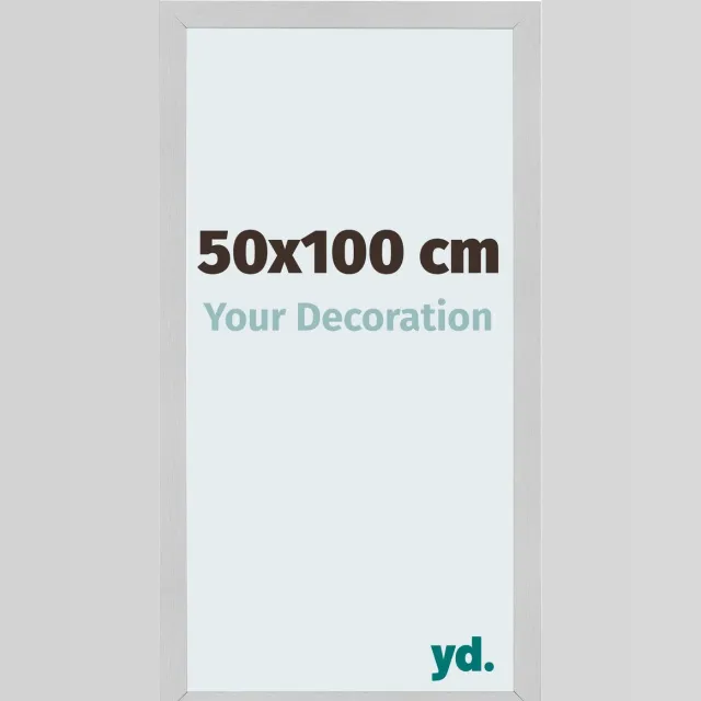 yd. Your Decoration - Fotolijst 50x100 cm - MDF - Edelstaal - Bologna