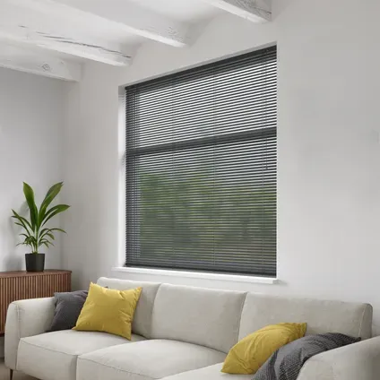 Decosol Jaloezie Horizontaal Aluminium Antraciet 25mm 80x180cm