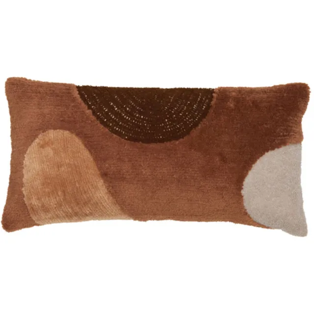Light & Living Kussen Canazei terra bruin zand 60x30