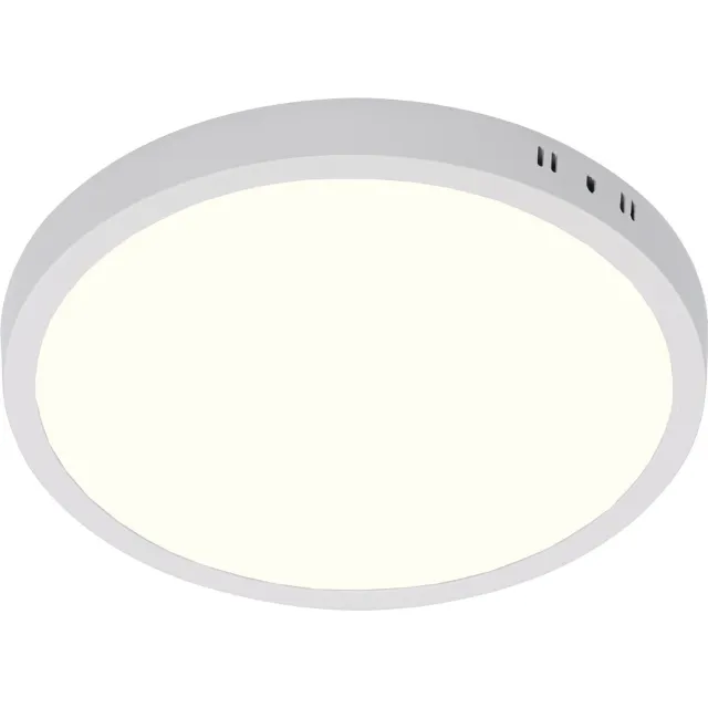 BES LED LED Paneel - Ø30 Natuurlijk Wit 4200K - 28W Opbouw Rond - Mat Wit - Flikkervrij