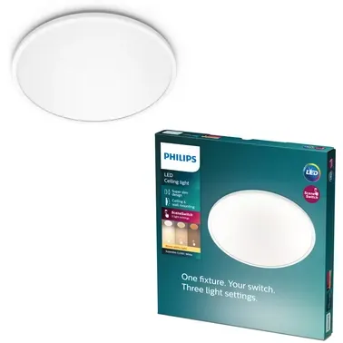 Philips Plafondlamp Superslim Sceneswitch 15w
