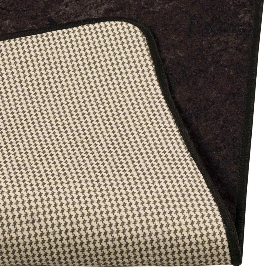 vidaXL Vloerkleedloper MARSA Antraciet 100 x 300 cm Polyester en PVC, foto 4