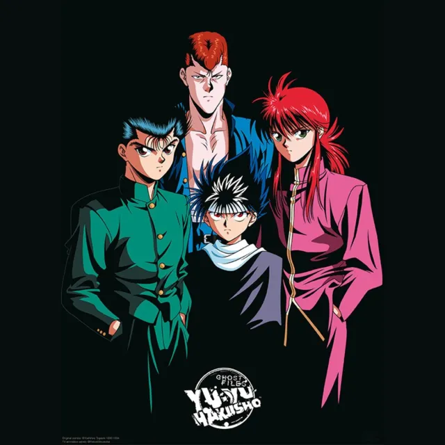 ABYSTYLE Poster Yu Yu Hakusho - Group Shot 38x52cm Divers