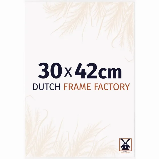 Dutch Frame Factory Fotolijst 30x42 cm - Kunststof - Wit Hoogglans - Easy