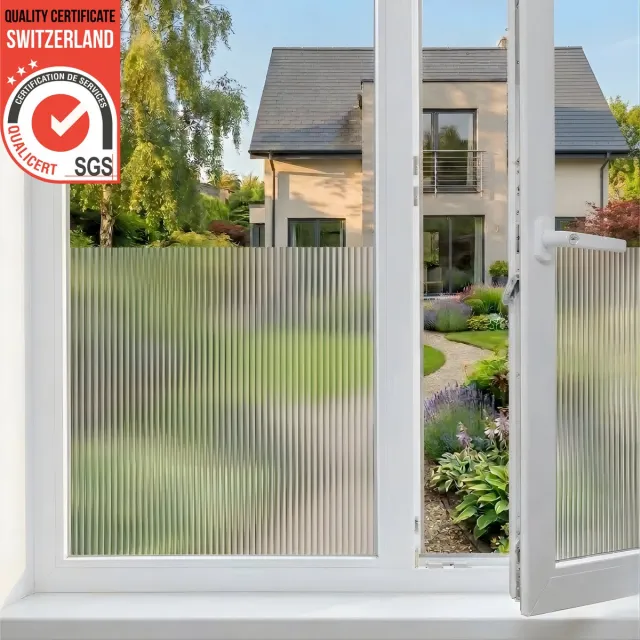 Homewell Raamfolie HR++(+) 90x300 - Isolerend & Zonwerend - Anti inkijk - Statisch - Lamellen