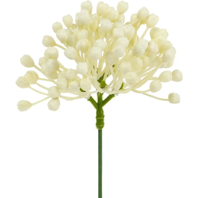 Viana Hortensia knopstoker 22cm crème 12st Beige
