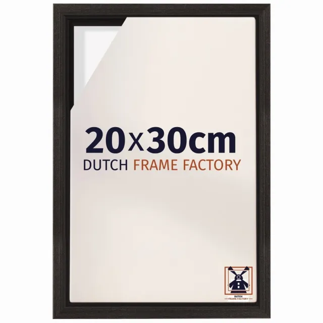 Dutch Frame Factory Baklijst 20x30 cm - Eiken Donker - Geschikt voor Canvasdoek - MDF Baklijst Lausanne