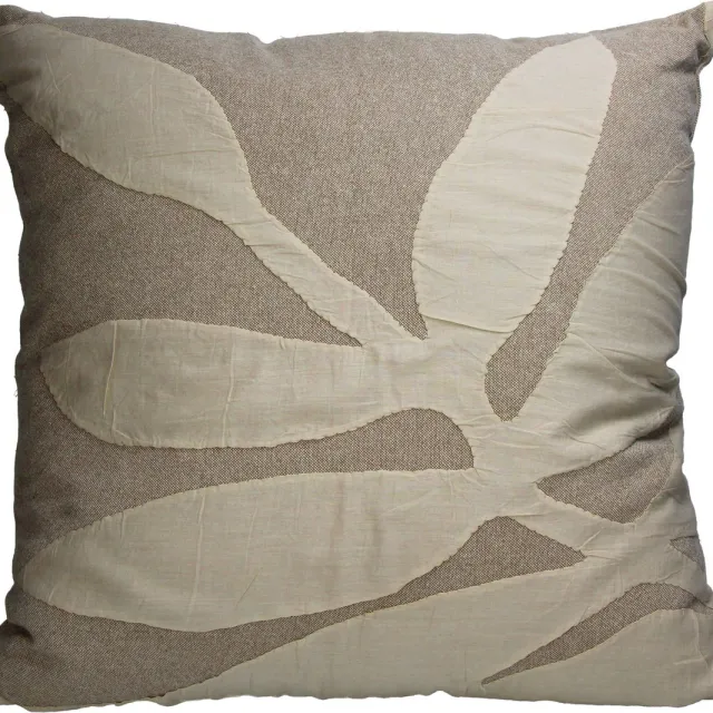 HD Collection Kussen Katoen Beige 50x50cm