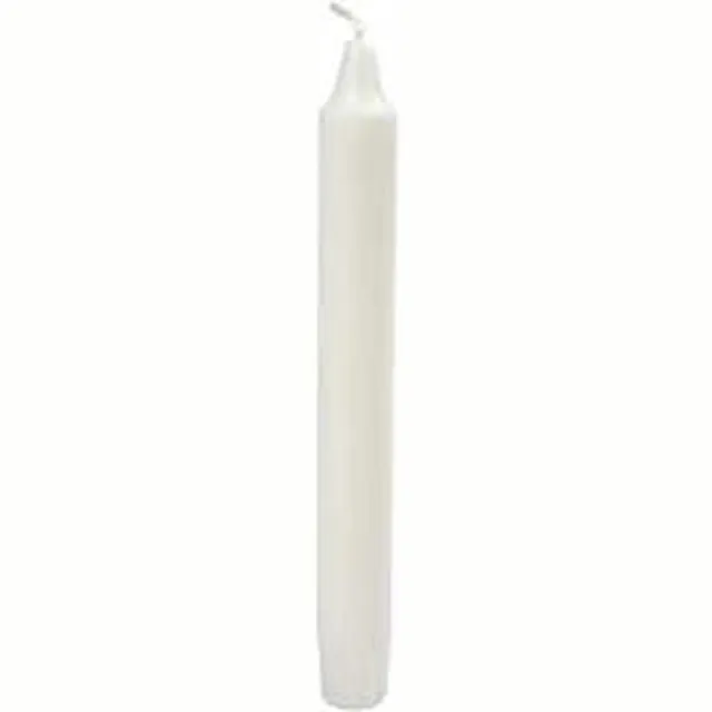 PacklinQ Kaarsen, H: 20 cm, d 23 mm, wit, 30 stuk/ 1 doos