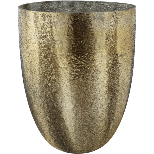PTMD COLLECTION PTMD Didi Windlicht - 23 x 23 x 28 cm - Glas - Goud