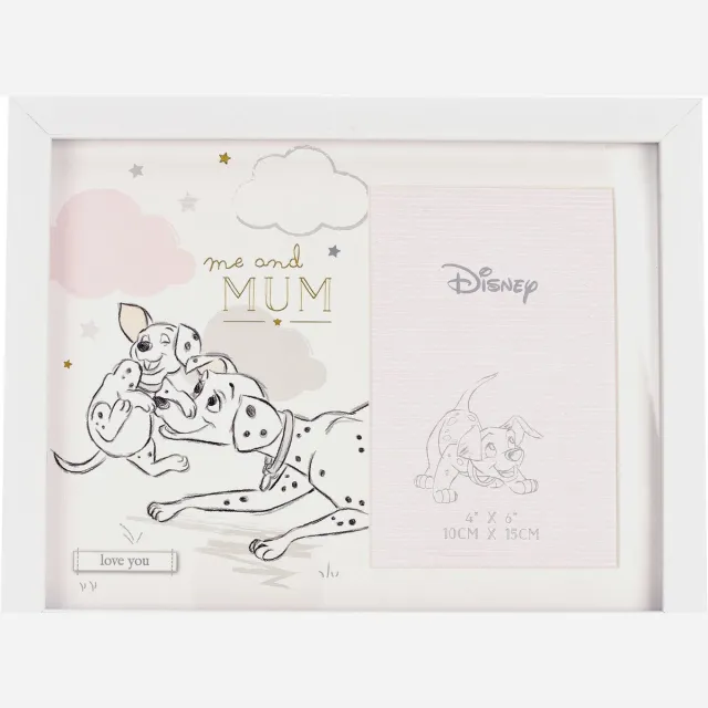 Widdop & Co Disney Fotolijst Dalmatiërs ´ Me And Mummy ´ wit