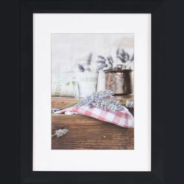 Henzo Fotolijst - Henzo - Jardin - Fotomaat 18x24 cm - Zwart