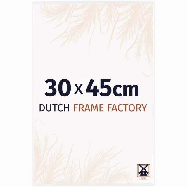 Dutch Frame Factory Fotolijst 30x45 cm - Kunststof - Wit Hoogglans - Easy