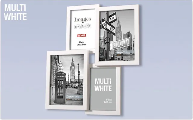Icar Multi Fotolijst White 42 Wit