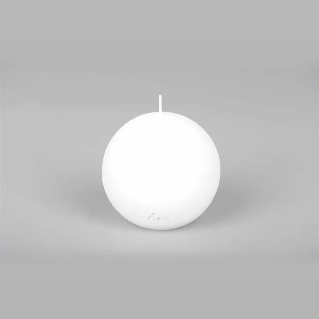 Rasteli Luz Your Senses Kaars- Bolkaars Wit