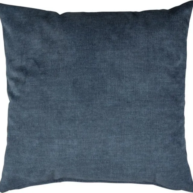 Woonexpress Sierkussen Beauty - Polyester - Blauw - 60x60 cm (BxH)