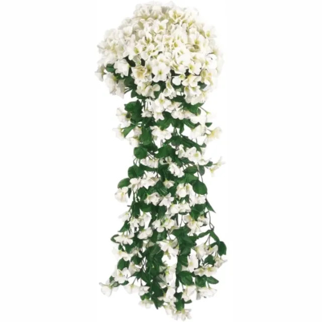 Vivva Kunst Orchideeën - Kunstbloemen - Nepbloemen - Kunst Bloemen - Nep Bloemen - Kunstboeket - Wit - HANGROSE