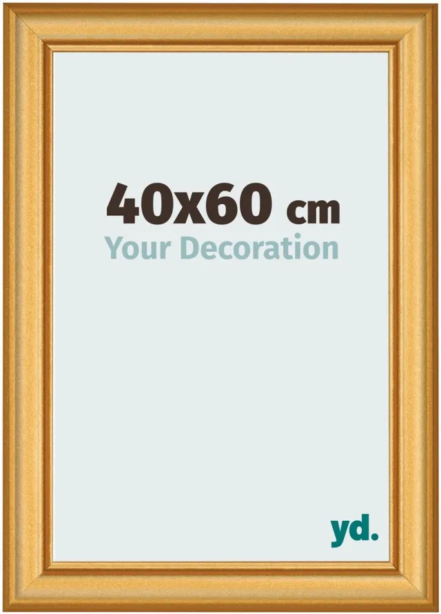 yd. Your Decoration - Fotolijst 40x60 cm - MDF - Goud Mat - Lazio