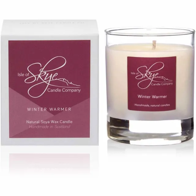 Isle of Skye Candle Company Sojawaskaars Winter Warmer - Island Tumbler - Handgemaakt - 35 uur - Isle of Skye Candle Company Transparant