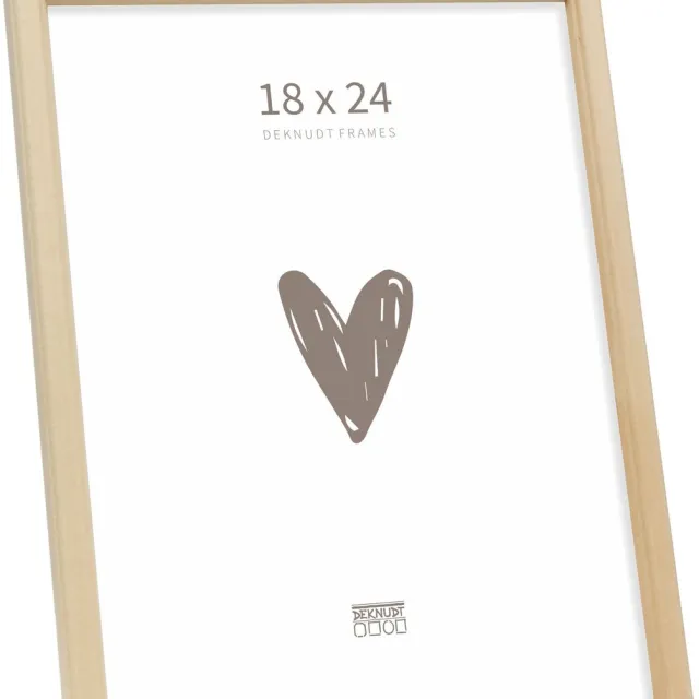 Deknudt Frames Fotolijst - Naturel hout - S236H1 - Voor foto: 18x24 cm