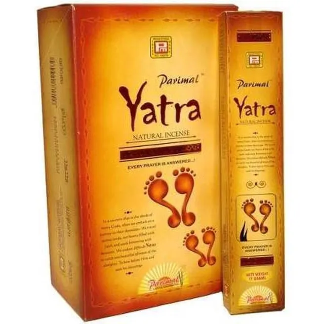 Parimal Yatra 2 x Slof / Doos - Parimal Yatra Wierook - 24 pakjes van 17gr Bruin