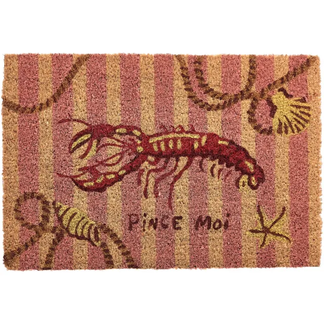 Beliani SURIGAO - Deurmat - Meerkleurig - 40 x 60 cm - Kokosvezel/PVC