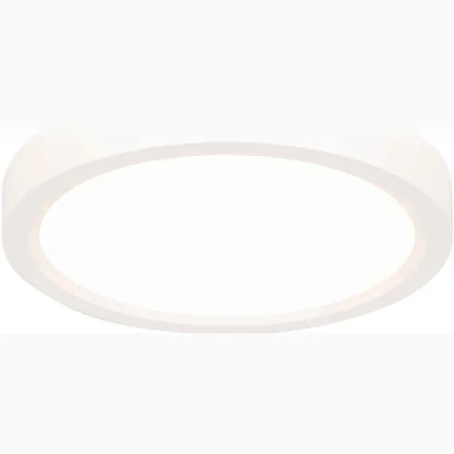 Steinhauer Witte Plafondlamp Ø20 cm Luminix Steinhauer, dimbaar met 3 standen lichtkleur instelbaarheid, kunststof en metaal, geschikt voor binnen en vochtige ruimtes