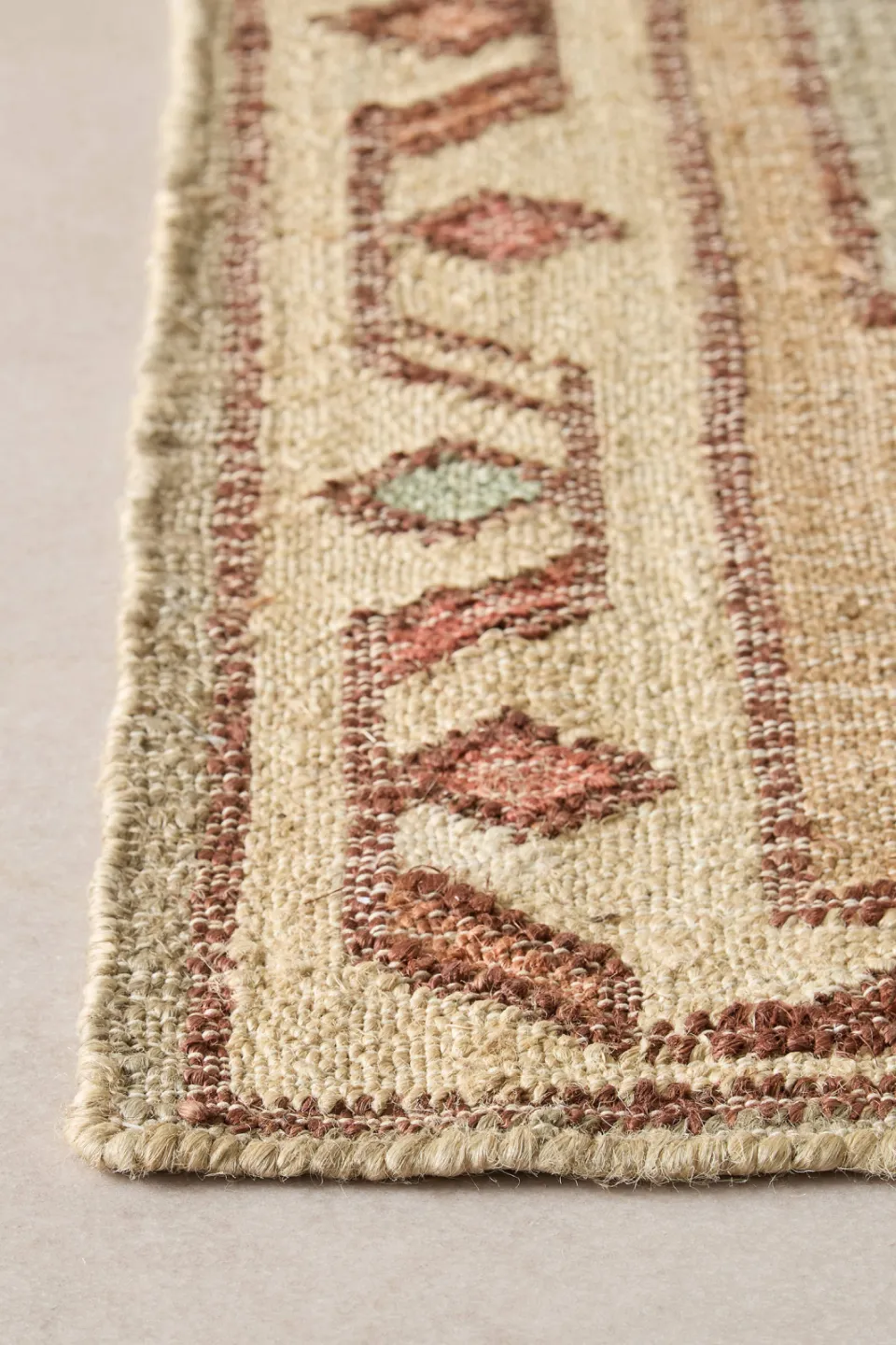 Studio LIVIT Ann jute grafisch vloerkleed beige, foto 6