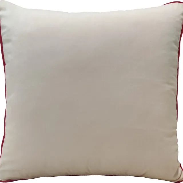 Urbane Hide 45x45 cm Kussenhoezen | Kussenhoes | Kussenhoesjes | Sierkussen | Velvet | met rits | Wit