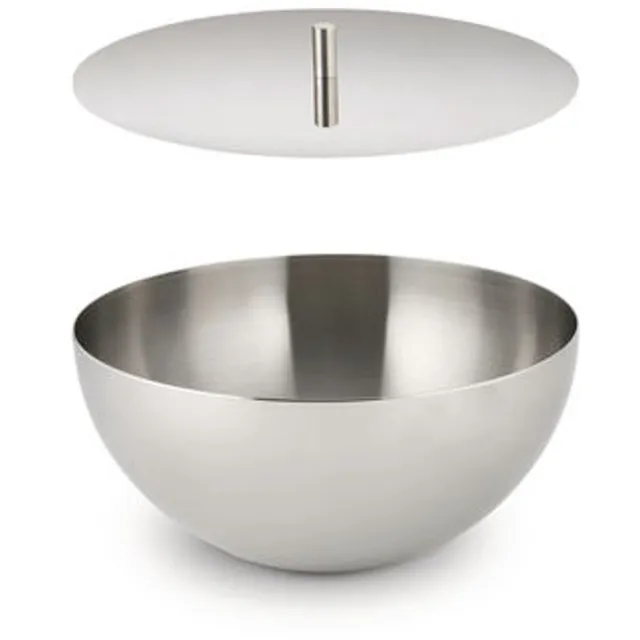 Alessi Rocc Bowl S - Container zonder kaars - Small - RVS