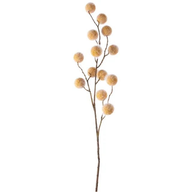 Present Time kunstbloem Poppy Berry okergeel