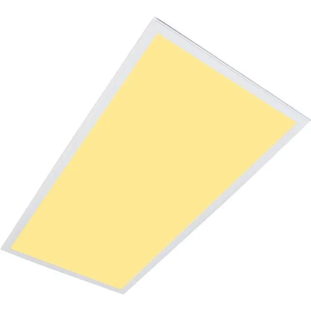Varnalux 2st. VARNALUX LED BACKLIT PANEEL 60x120 60W 3000K 110lm/w FF EU-STEKKER Wit