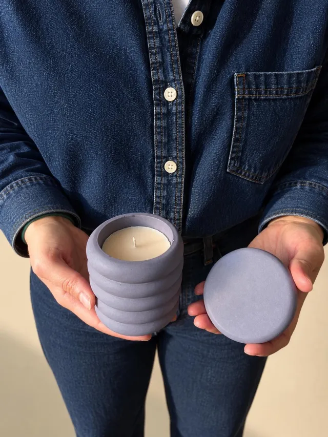 Soul Of Us Secret Room Scented Candle | Soul Of Us | 100% Soy Wax| Vegan | IFRA certificated fragrance | 30 hours burning time| Handmade Candle Holder | Home Decor | Rituals Candle | Interior Rituals Perfume| Deal| Cadaeu Idee| Geurkaars | Gift | Decor Purple