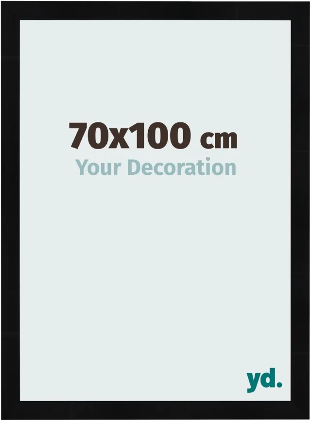 yd. Your Decoration - Fotolijst 70x100 cm - MDF - Zwart Hoogglans - Pisa