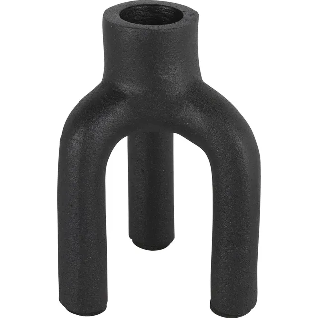 Decostar Countryfield - Kandelaar - Kaarsenhouder - Aynor - Zwart - S - 10.5cm