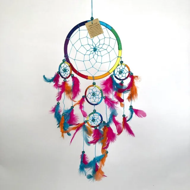 Zus & Zo Dromenvanger ± Ø16-18cm regenboog Multi