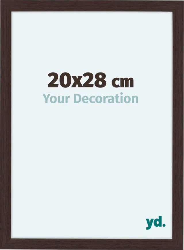 yd. Your Decoration - Fotolijst 20x28 cm - MDF - Eiken Donker - Como