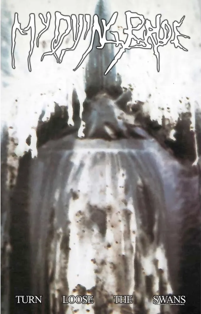Rock Off My Dying Bride - Turn Loose The Swans Textiel Poster - Multicolours