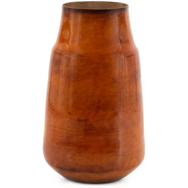 homebound by ky Metalen vaas tangerine | bloemen vaas Oranje