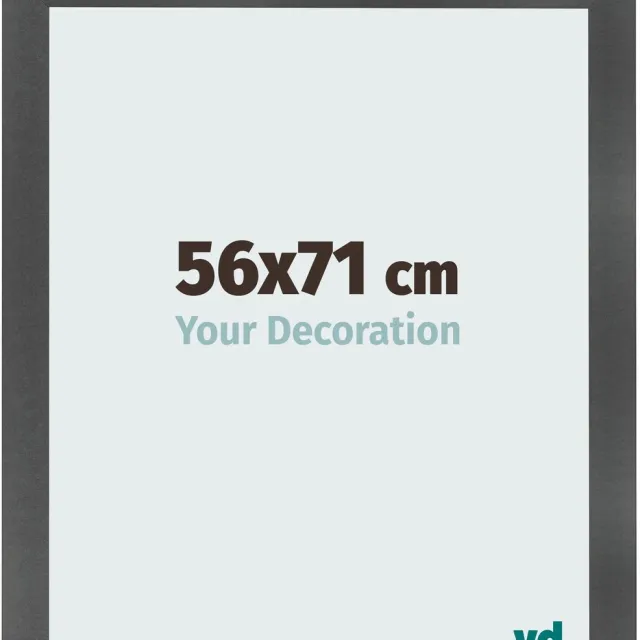 yd. Your Decoration - Fotolijst 56x71 cm - MDF - Zwart Mat - Pisa