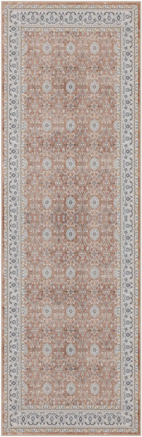 Ayyildiz Wasbaar vloerkleed Inka (terra 1145) - 80x250 cm