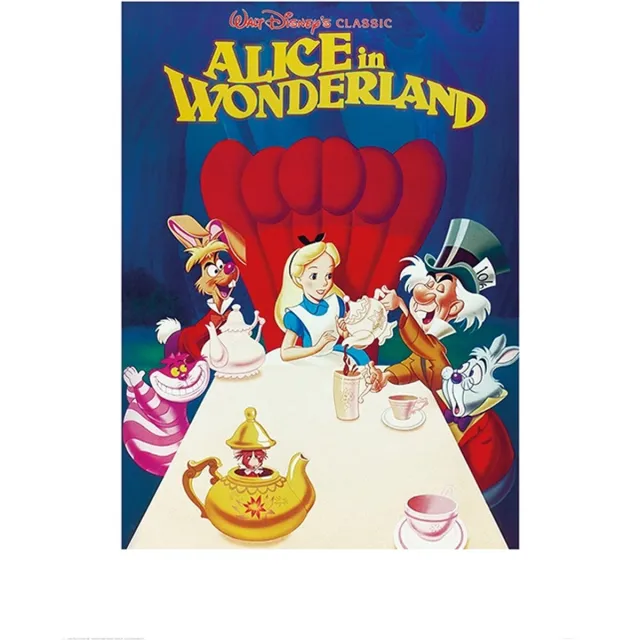 Pyramid Alice In Wonderland 1989 Art Print 60x80cm | Poster Multi color
