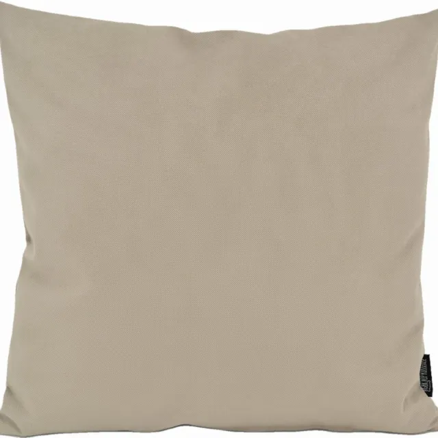 Gek op Kussens! Fox Hydro Toffee / Beige Kussenhoes | Vlekbestendig - Waterafstotend | Polyester/Katoen | 45 x 45 cm