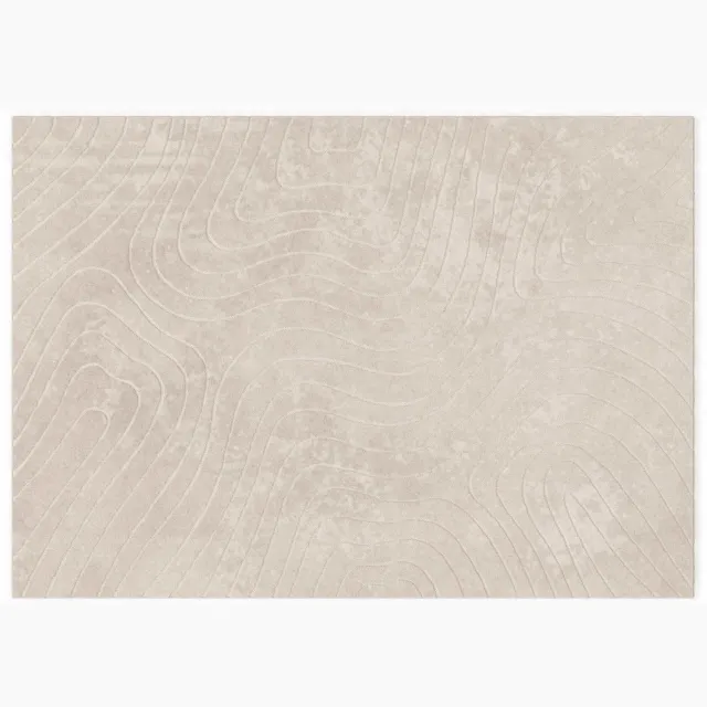 vidaXL Binnen- - en - buitenkleed - PALMERAS - Beige - 200 - x - 280 - cm - Polyester