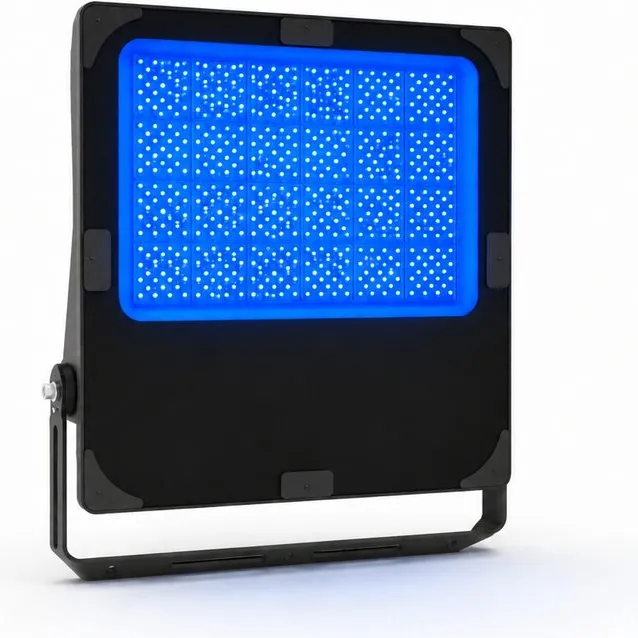 LTH Lights LED Bouwlamp Blauw 300W - IP65 Waterdicht - 42.000 lumen - Buiten Schijnwerper - Beveiligingsverlichting Tuin & Bouwplaats - LTH Lights