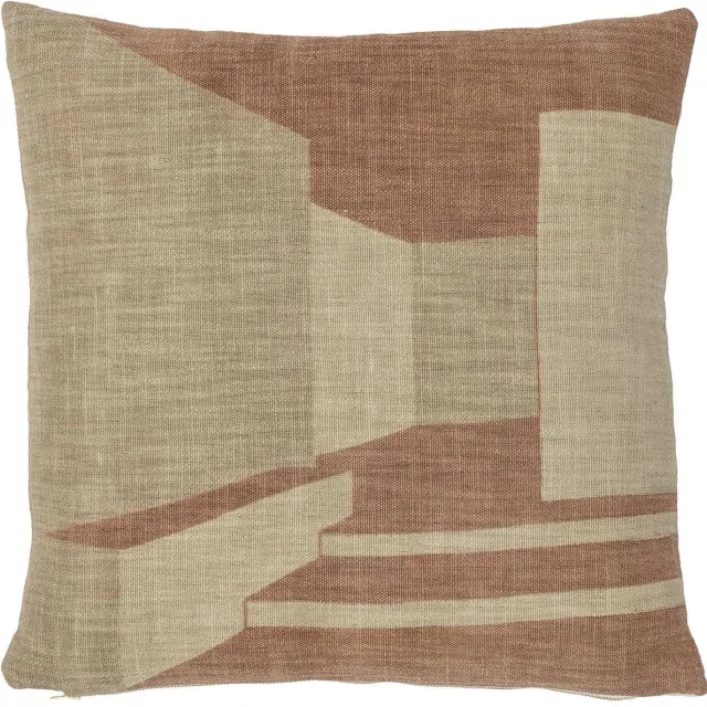 Bloomingville Kussen katoen bruin Eta 45x45cm [gid://shopify/Metaobject/307221758287]