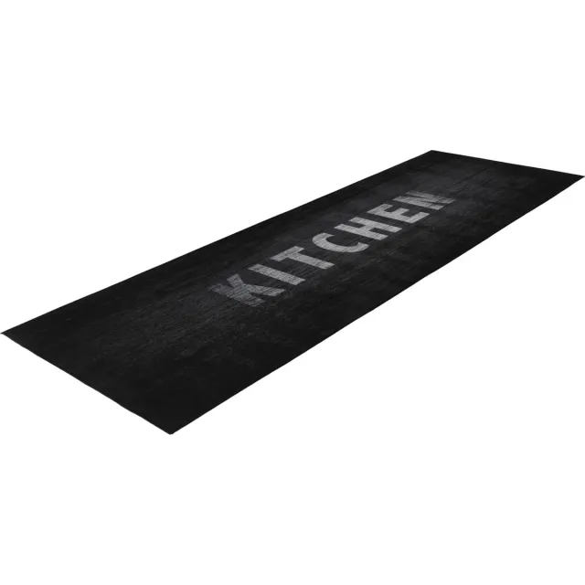 Lalee Luna keuken loper met antislip rug keuken tapijt wasmachine wasbaar 60x180 cm grijs zilver KITCHEN grijs silver