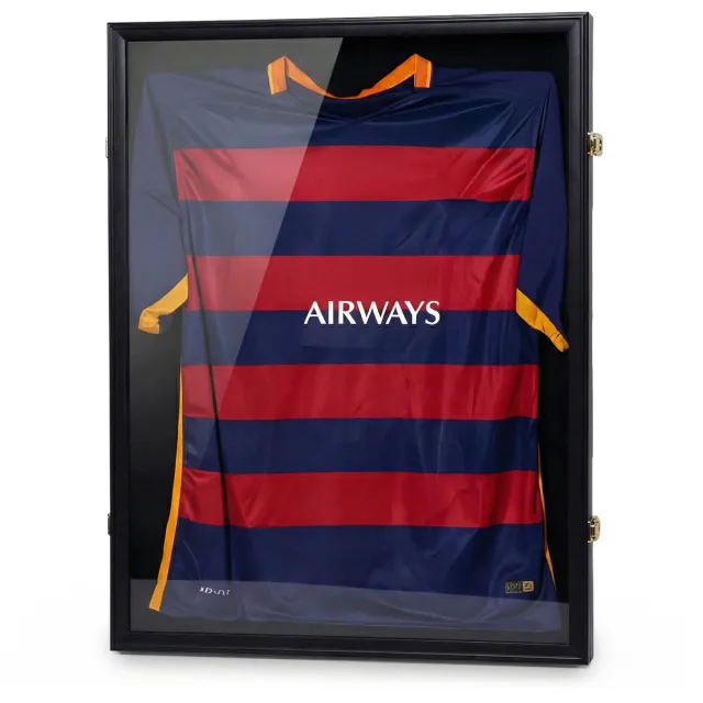 Bayt Wissellijst Voetbalshirt- Fotolijst - Inlijsten Voetbalshirt - Diepe lijst - 60x80cm - 3D Box Frame - Zwart