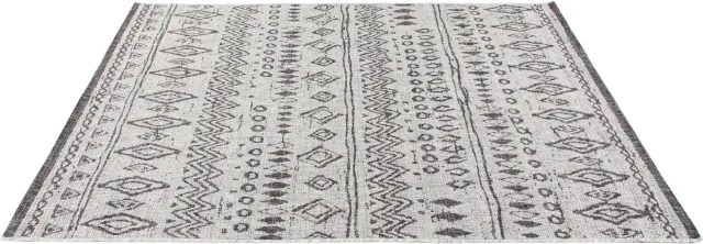 Dutch Wallcoverings Vloerkleed Ethno 1 Grey - Indoor/Outdoor Grijs