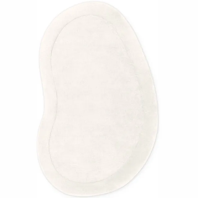 Villeroy & Boch 1812 wollen vloerkleed organische vorm Kivi Naturel Crème - Organisch 125 x 200 cm - (S) Creme
